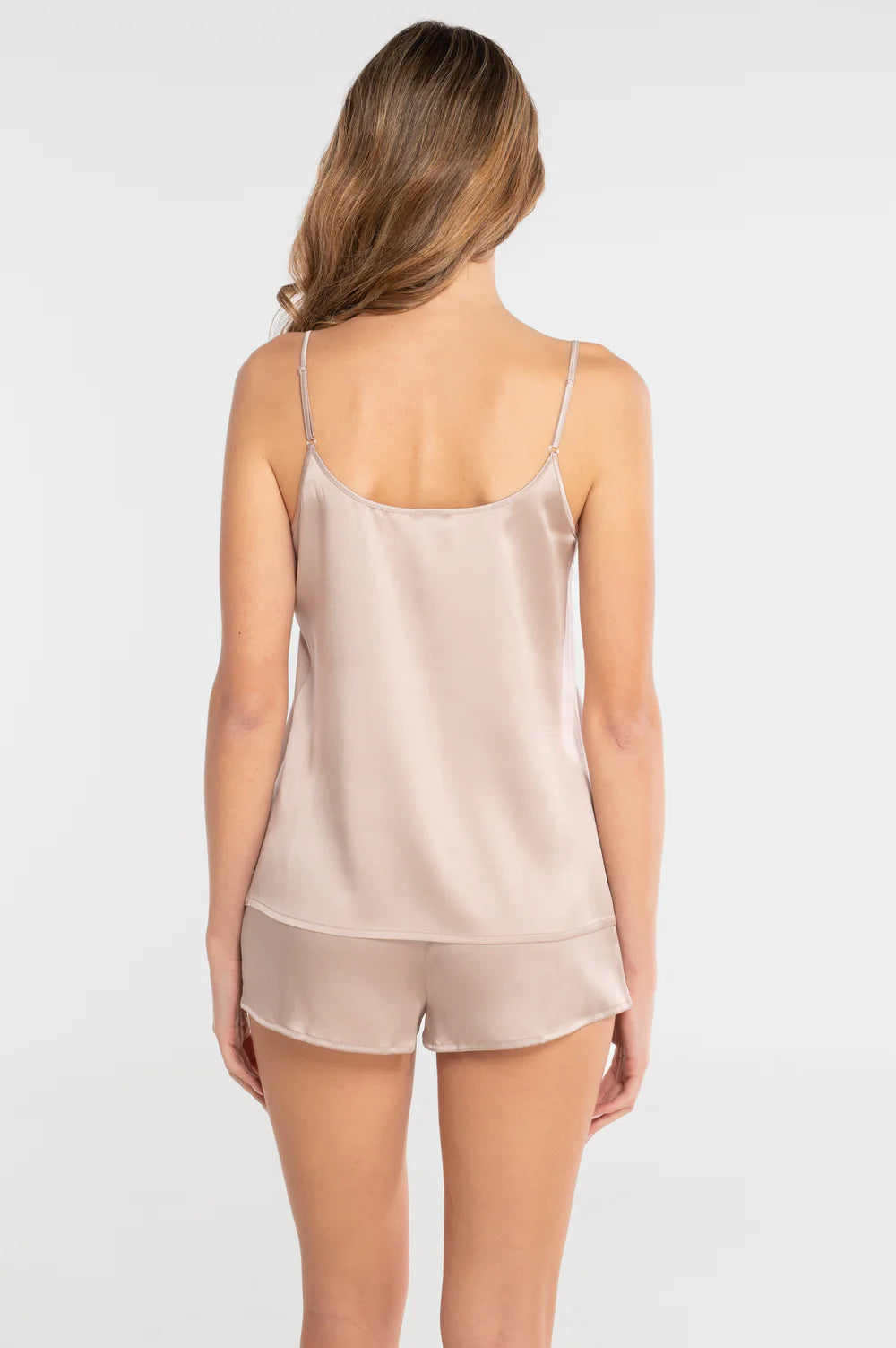 Oscalito Spaghetti Top in Stretch Silk