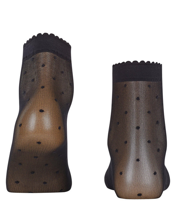 Den 15 Dot Ankle High Socks