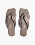 Lennon Flip Flop in Pewter