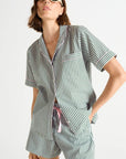 Essentiel Short Pj Set in Vert
