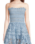 Opal Mini Dress in Sky