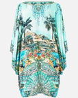 Bat Sleeve Dress in Balearic Bebe