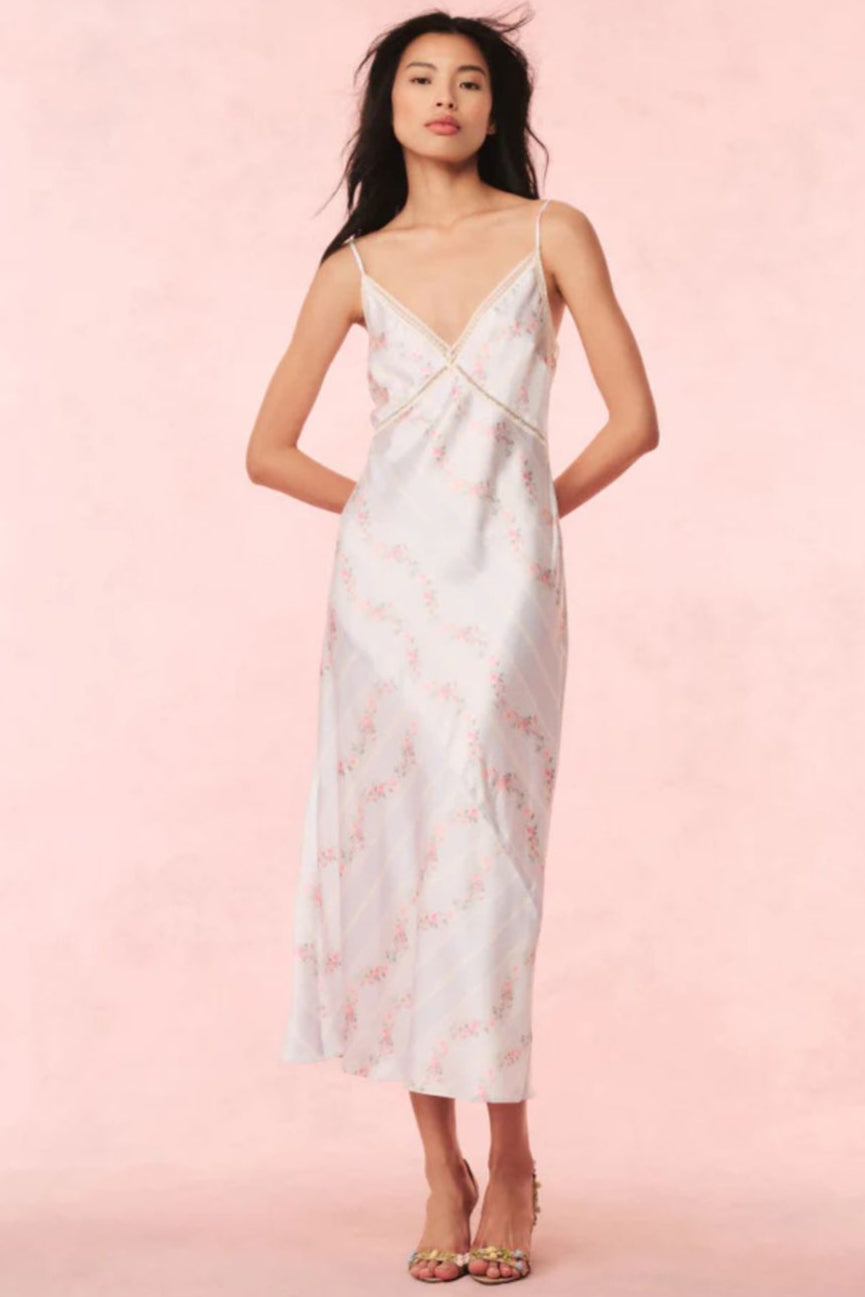 Ermon Dress in Wavecrest Blue