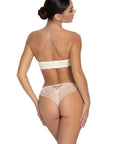 Sublime Organza Thong in Ecru Nacre