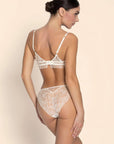 Sublime Organza Demi Cup Bra in Ecru Nacre