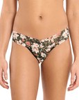 Dark Room Blooms Low Rise Thong