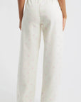Pinky Flurry Sweatpants in Cream