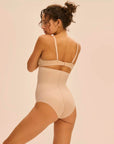 High Waist Shaper Brief in Peau Rose