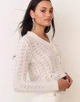 Lily Cardigan in Frosted Candy