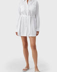 Lacey Cover up in White