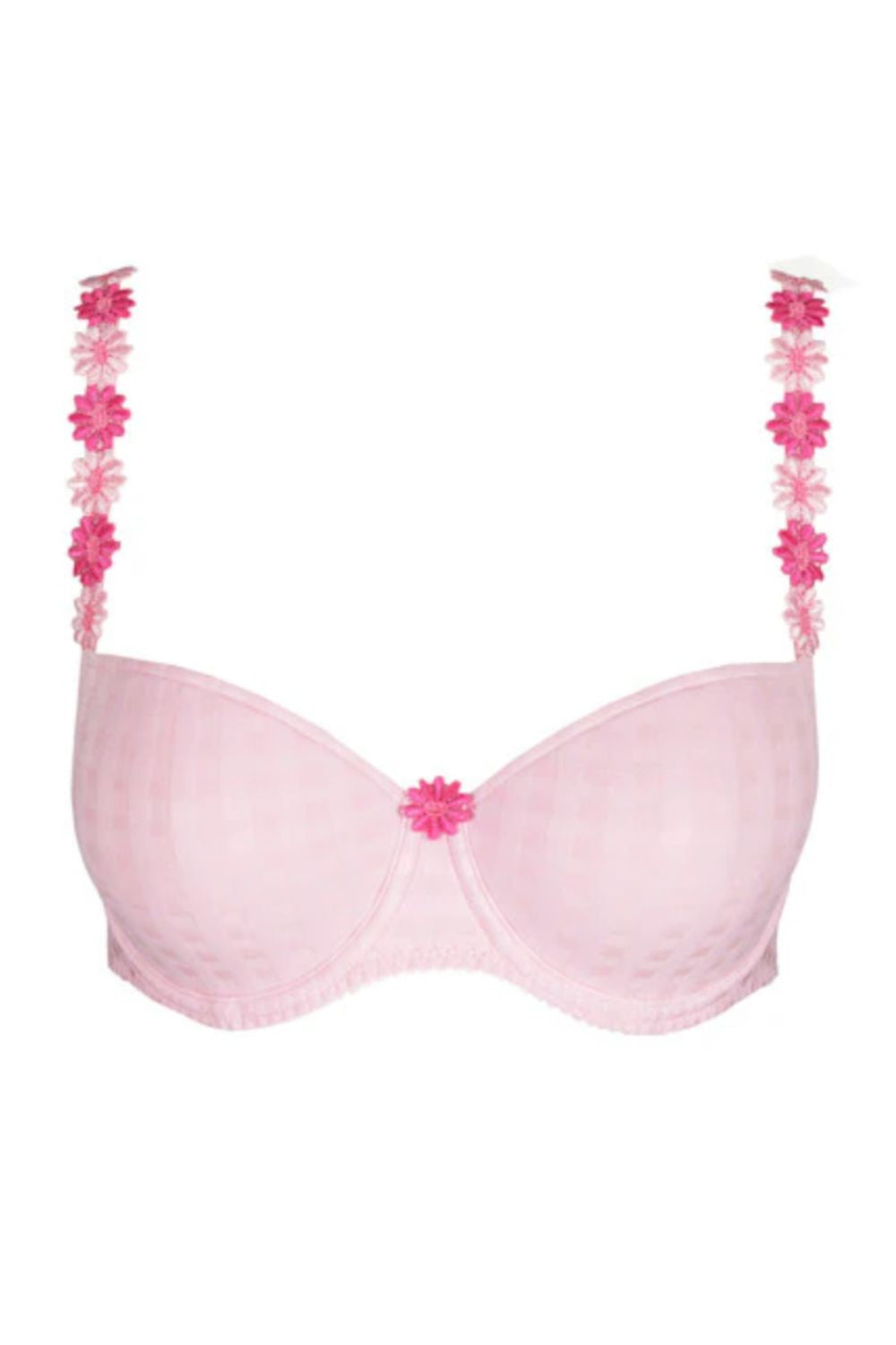Avero Padded Balcony Bra in Lily Rose