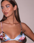 Luxe Triangle Bra in Dreamy Floral