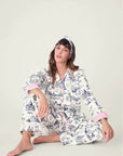 Bon Voyage Flannel Long PJ Set