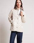 Tilly Quilted Jacket in Champagne