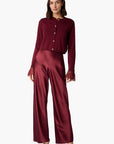 Bristol Pant in Deep Plum