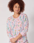 New York New York Long Sleeve Pajama Set