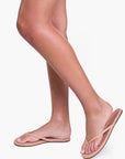 Foundations Matte Flip Flop in Nude Beach