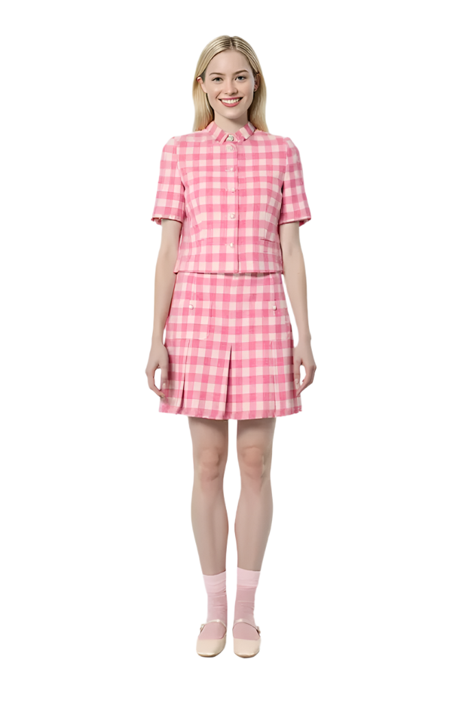 Vanita Gingham Jacket
