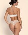 Sublime Organza Thong in Ecru Nacre