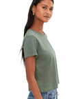 Louisa Short Sleeve Tee in Eucalyptus