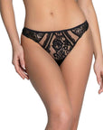 Desirs de Venise Thong in Black