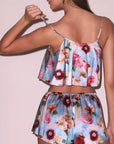 Luxe Flutter Cami & Short Set in Dreamy Floral