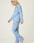 Baked Woof Love Flannel Long PJ Set