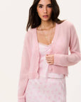 Breckie Cardigan in Blushberry