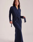 Iconic Long Robe in Ink
