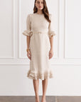 Bec Midi Dress in Illuminee