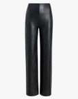 Faux Leather Wide Leg Pant