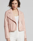 Ninon Short Leather Jacket