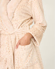 Luxe Plush Robe in Champagne