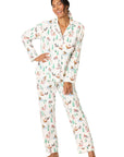 Holiday Dogs Flannel Long PJ Set