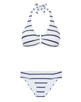 Nautical Stripe U Bar Bikini D-G Cups