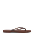 Aqua Flip Flop in Brown