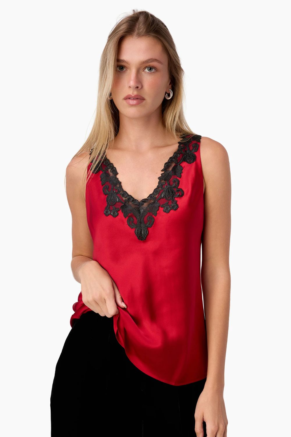Romey Camisole in Poppy