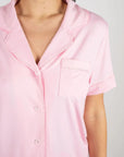 Jolene Short PJ Set in Tickled Pink