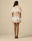 Ezra Short Sleeve Dress in Blue