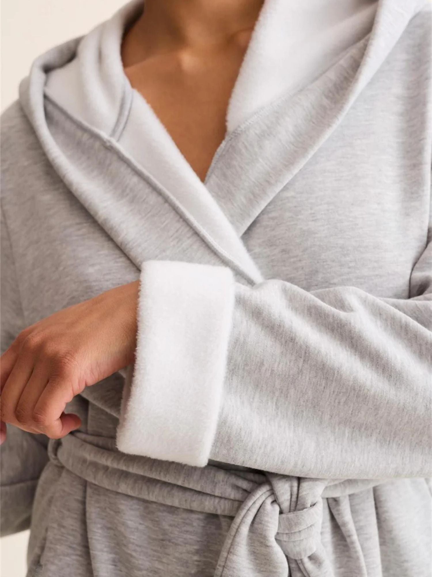 Cozy Robe in Heather Grey