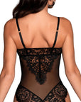 Desirs de Venise Bodysuit in Black