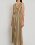 Gala Sleeveless Wrap Dress