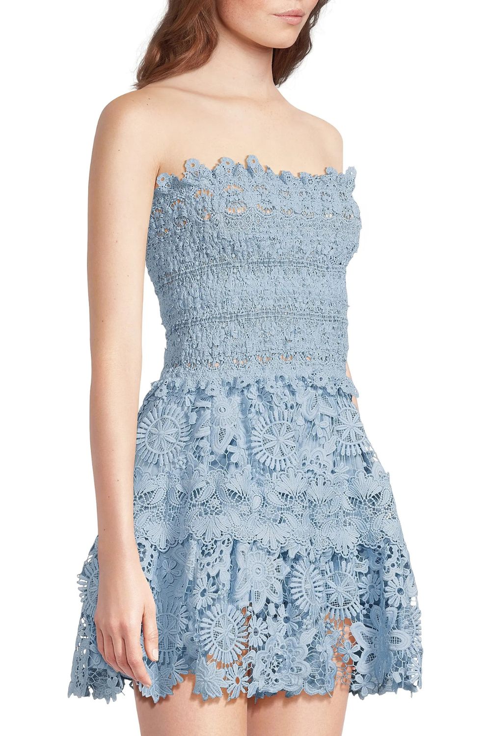 Opal Mini Dress in Sky