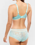 Shorty Brief in Aqua