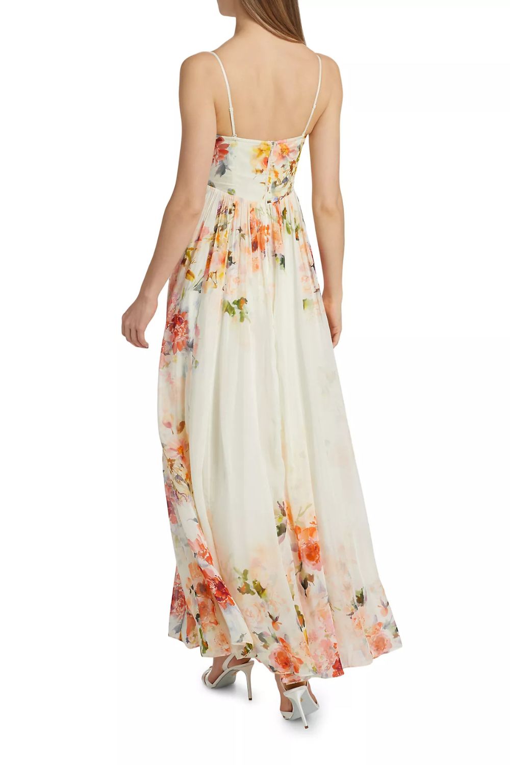 Saba Corsetted Long Dress