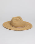 Raffia Crochet Continental Hat