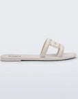 M Slide Sandal in Light Beige