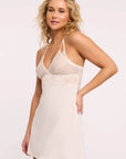 Blissful Double Triangle Chemise in Chantilly/Champagne
