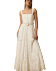 Adya Long Dress in Off-White