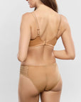 Cassiopee Seamless Bra in Gold